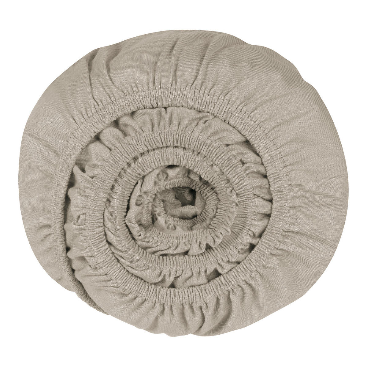 TOPPERSPANNBETTLAKEN Flexi - 95/5 - 150 x 200 cm - Helltaupe - Taupe, Textil (150/200cm) - SCHIESSER