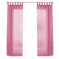 SCHLAUFENGARDINEN Voile 2er Set 175x140 cm Rosa - Pink, Textil (140/175cm) - Gardinenbox.eu
