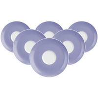 KOMBIUNTERTASSEN Liberty Pure Colors Grape Purple ø 16 cm 6er Set - Lila, Keramik (16.1cm) - Seltmann Weiden