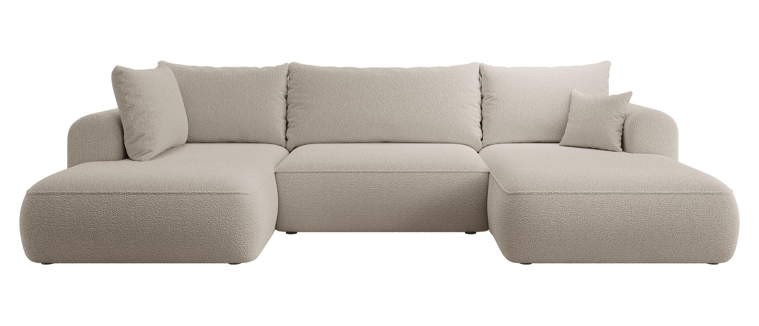 Selsey Wohnlandschaft Mokka 375x95x185 cm