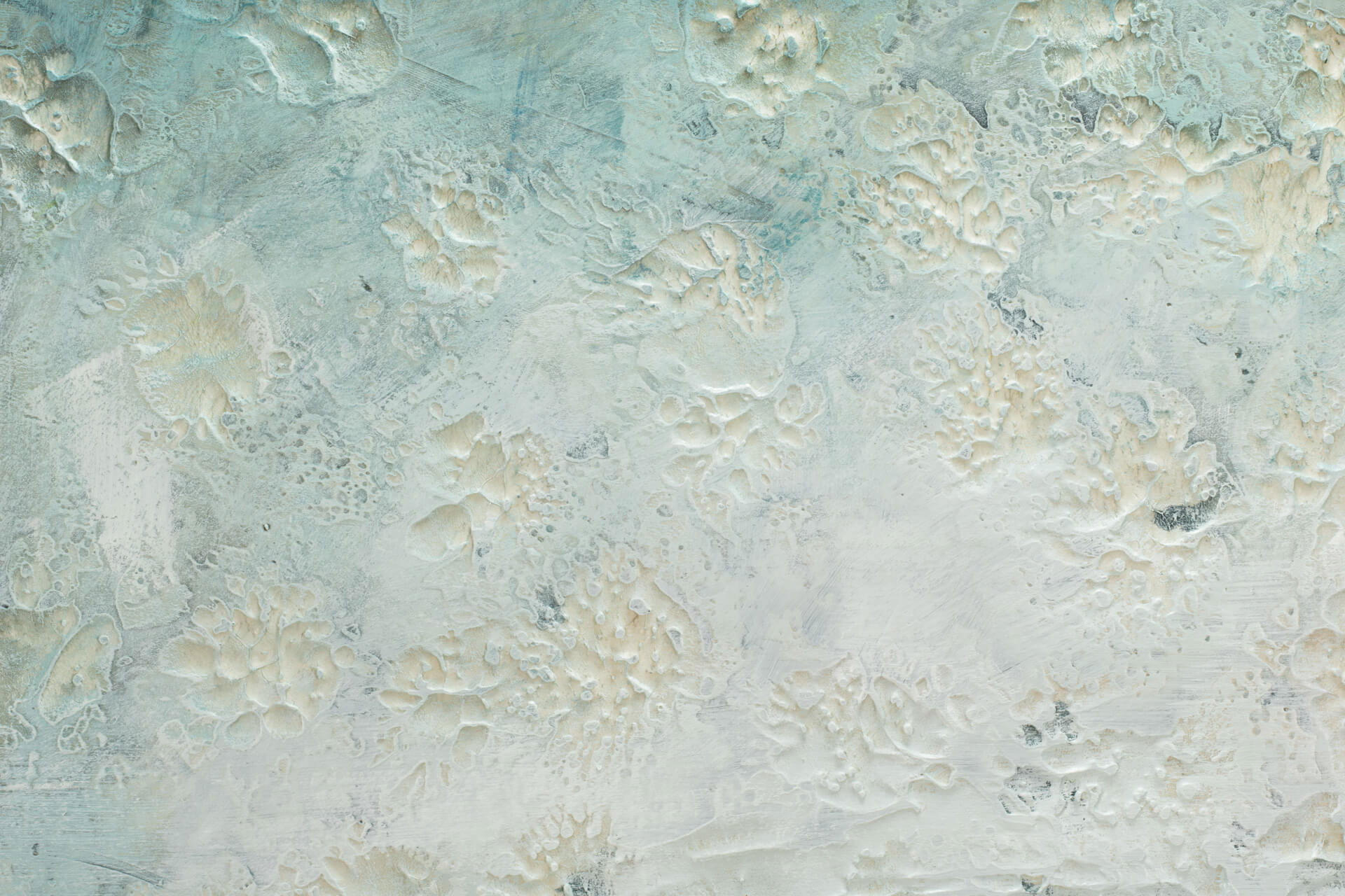 ÖLGEMÄLDE 100/75 cm - Petrol/Weiß, Holz/Textil (1.9/75cm) - KUNSTLOFT