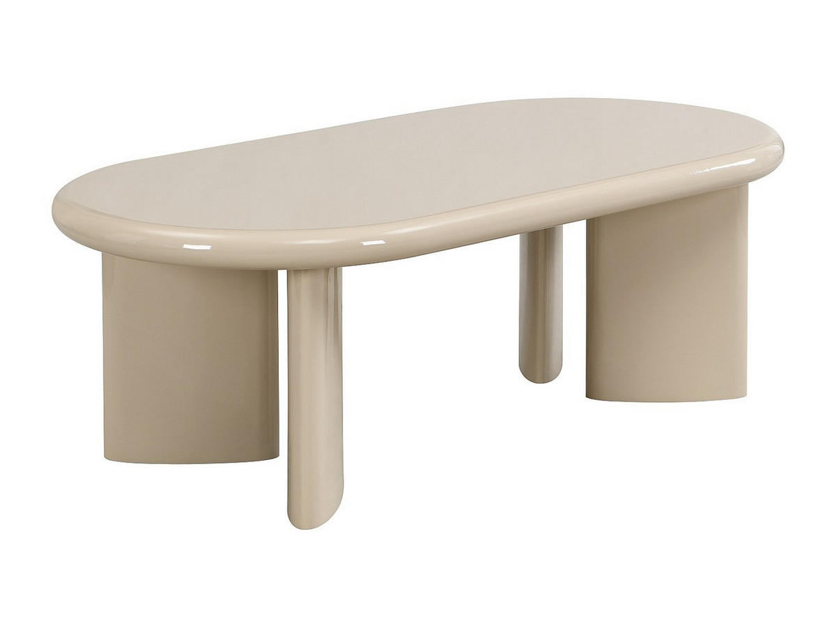 COUCHTISCH - 120 cm x 60 cm - holz - beige Tabemi - Beige, Holz (60/120/40cm) - Vente-Unique
