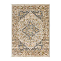 VINTAGE-TEPPICH Beige / Grau Delta 160/230 cm - Beige/Grau, Naturmaterialien/Textil (160/230cm) - Atticgo