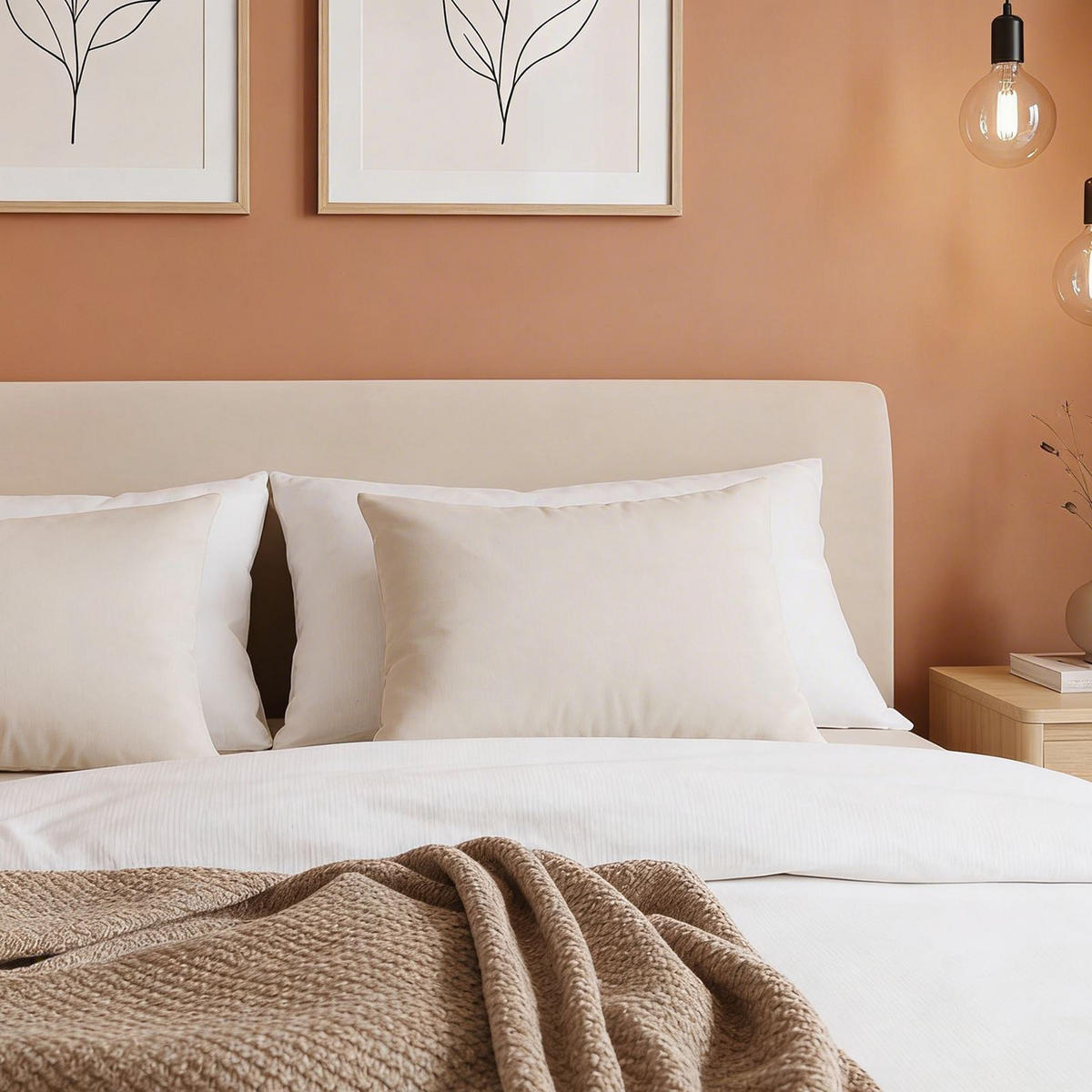 POLSTERBETT DREAM 180X200 CM - Creme, Textil (180/200cm) - IDIMEX