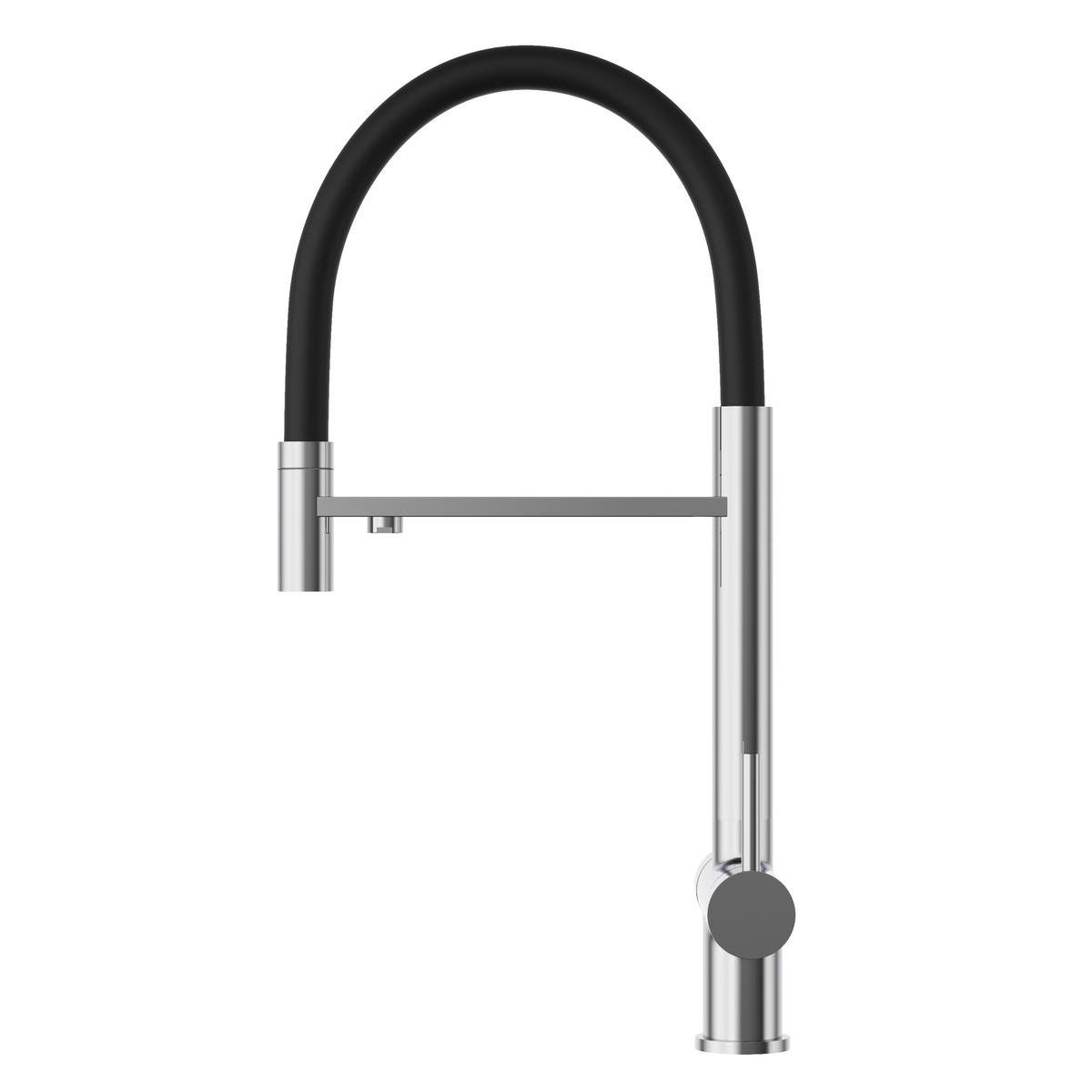 KÜCHENARMATUR Como Chrom - Chromfarben, Metall (25/49/25cm) - Granitan