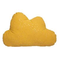 ZIERKISSEN 28/45 cm - Gelb, Naturmaterialien (28/45cm) - Atmosphera for kids