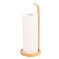 KÜCHENROLLENHALTER, Bambus - Braun, Holz (14/36.5/14cm) - eluno