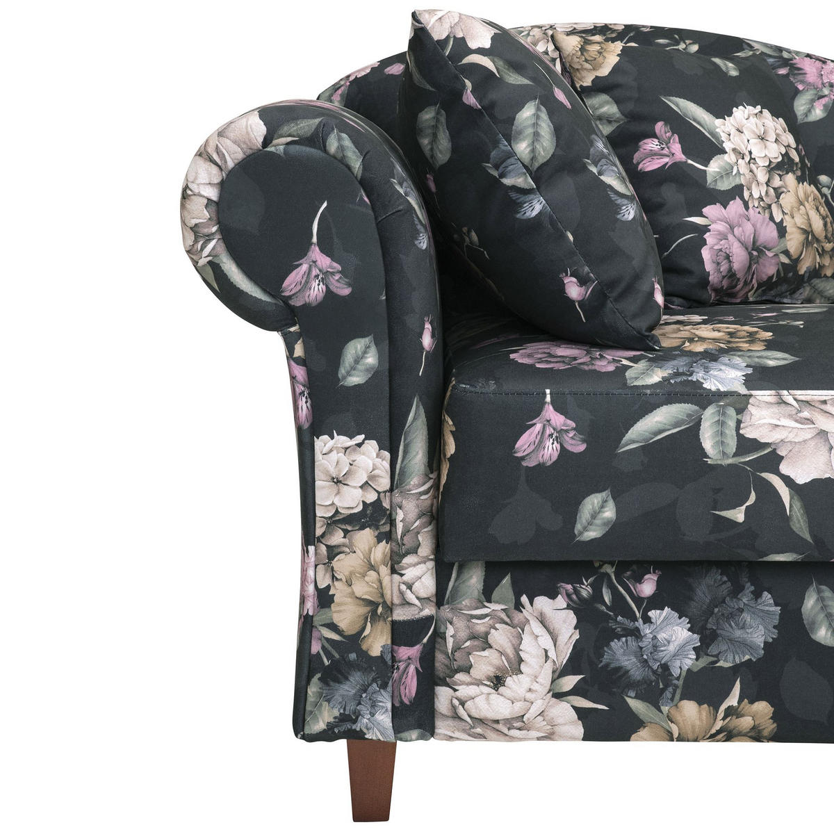 RECAMIERE Armlehne links Katrinka Flachgewebe anthrazit - Anthrazit, Kunststoff (188/84/92cm) - 58aufmkessel