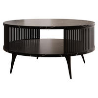 COUCHTISCH Roenni - Multicolor/Schwarz, Holzwerkstoff/Metall (75/75/30cm) - MIRJAN24
