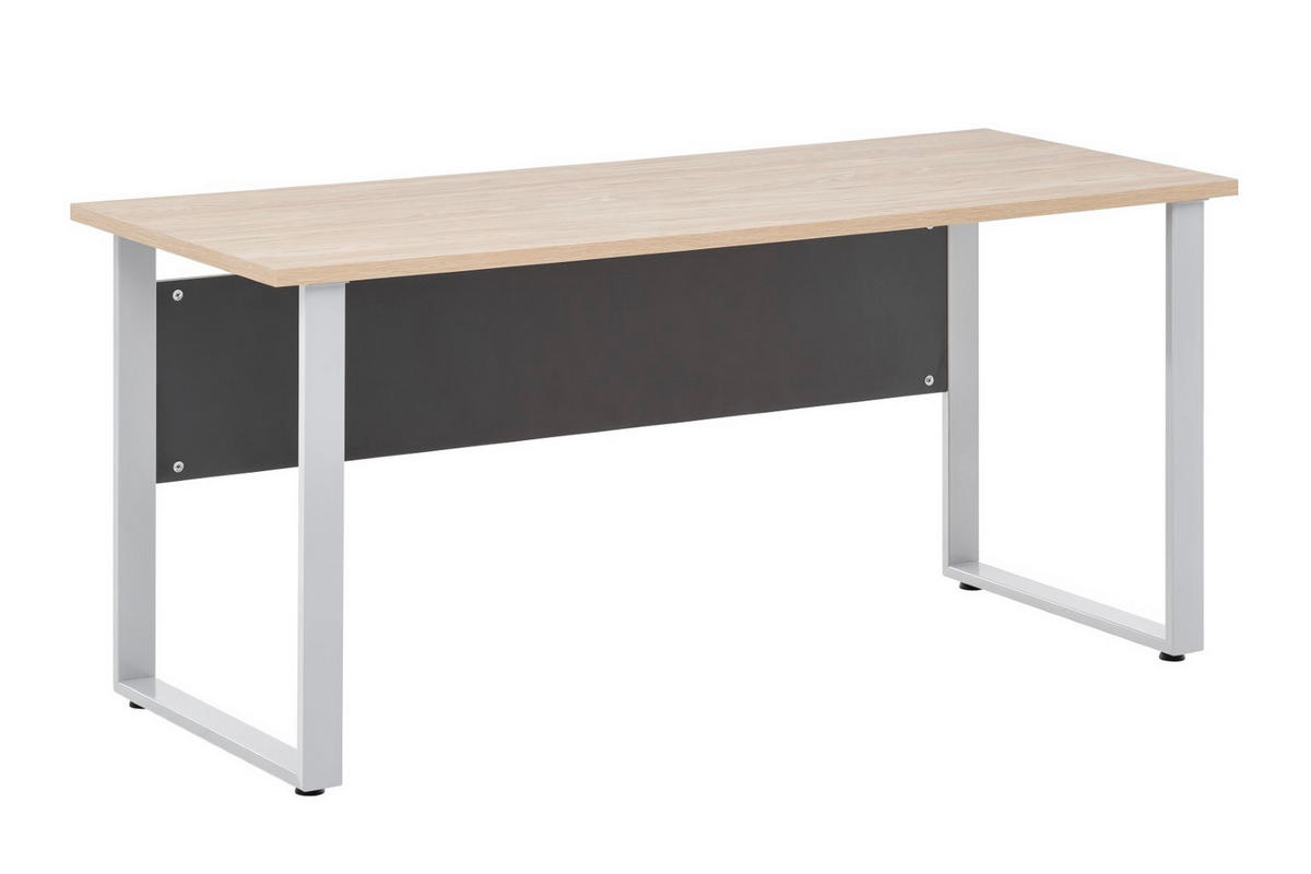 SCHREIBTISCH Hippo 73x160x75 cm Eiche - Eichefarben, Holz (75/160/73cm) - PROREGAL