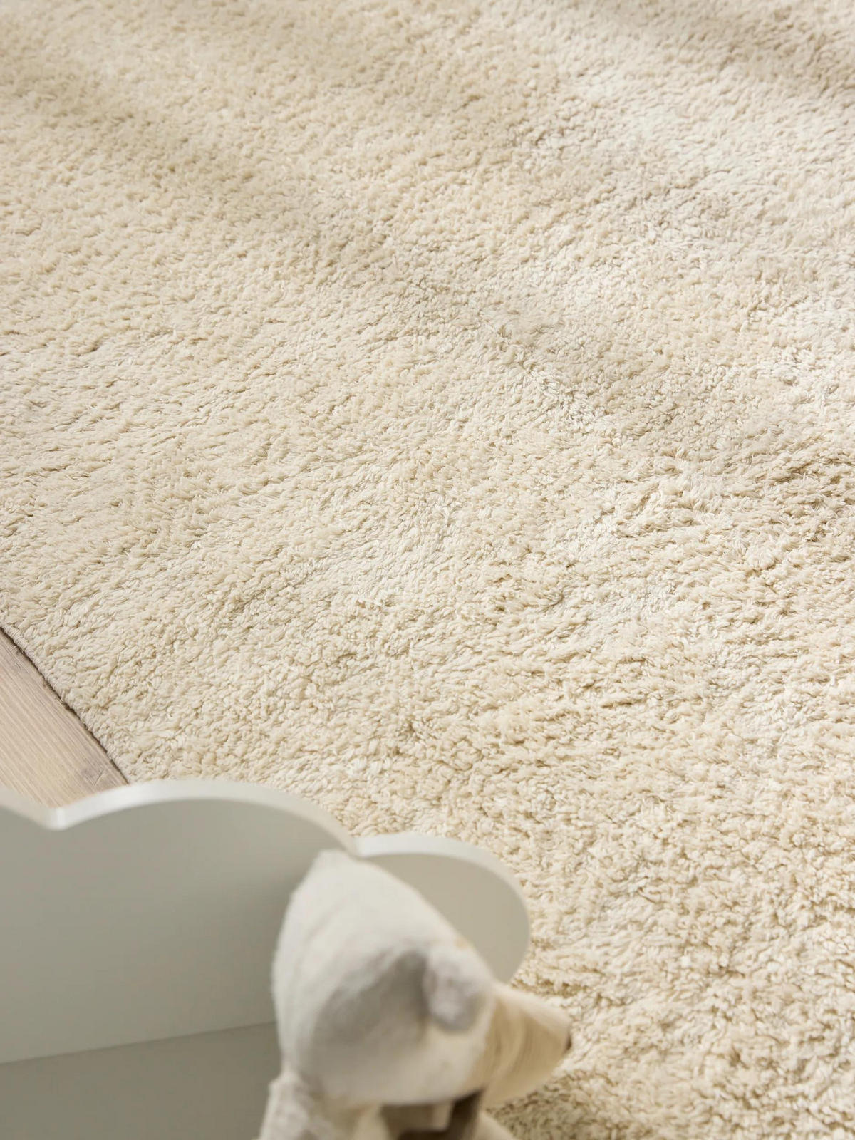 KINDERTEPPICH Malu waschbar Cream 120/170 cm - Creme, Naturmaterialien/Textil (120/170cm) - benuta