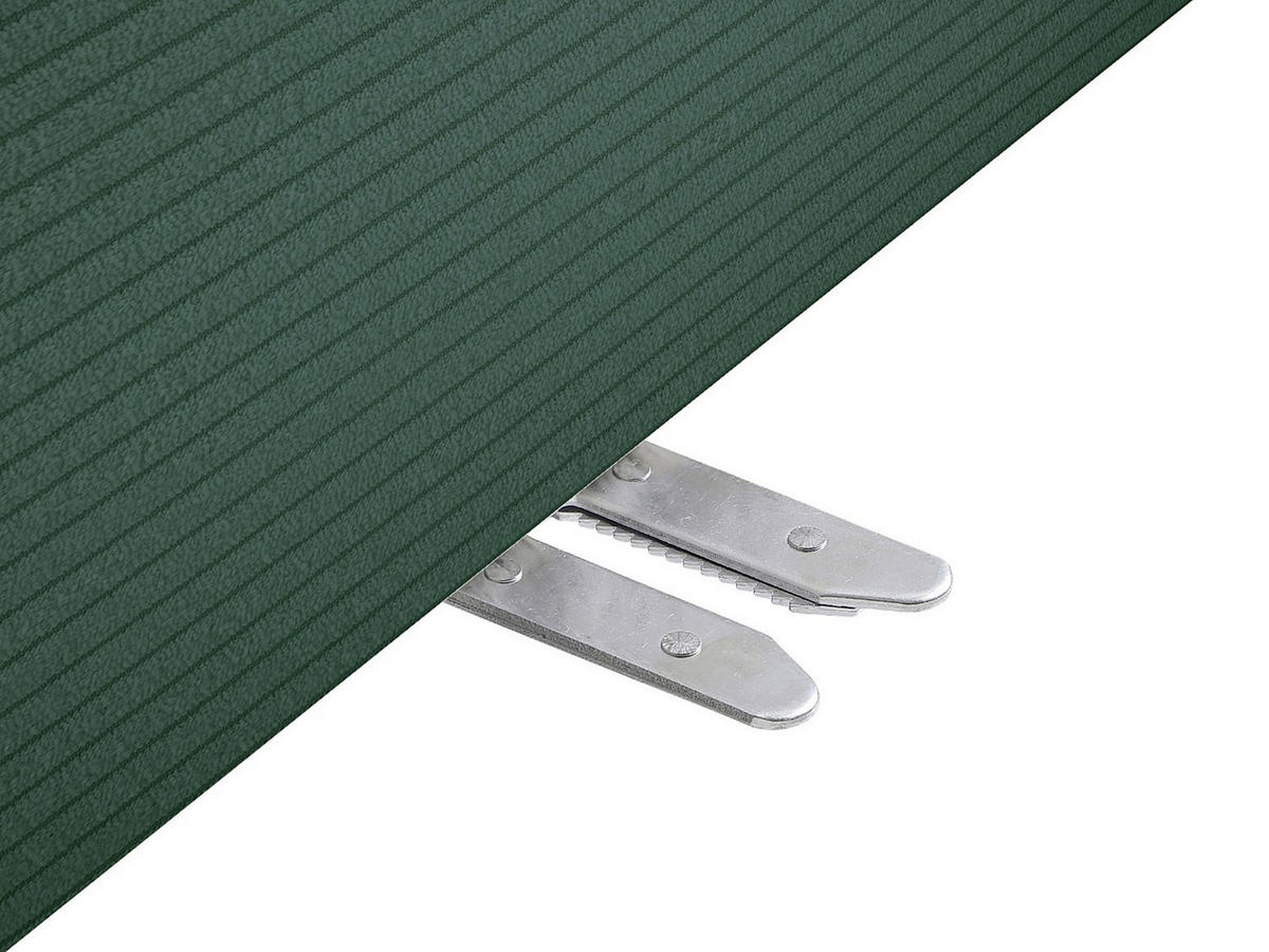 MODULIERBARES Sofa - 4 Personen - samt - grün Ruzolo - Grün, Textil (330/67/169cm) - Vente-Unique