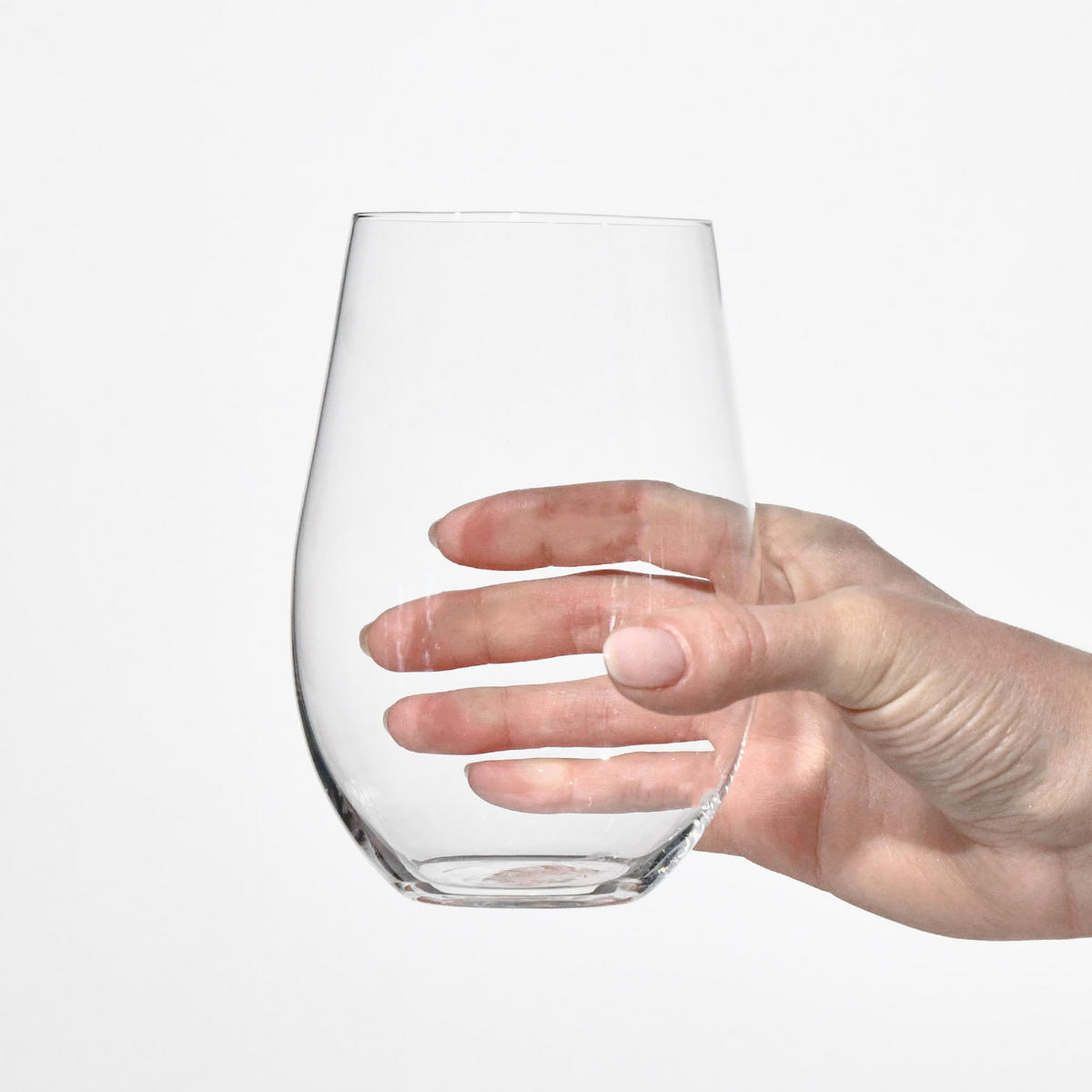 ROTWEINGLÄSER OHNE STIEL 6er-Set, 580 ml - Transparent, Glas (0.58L) - Krosno Glass