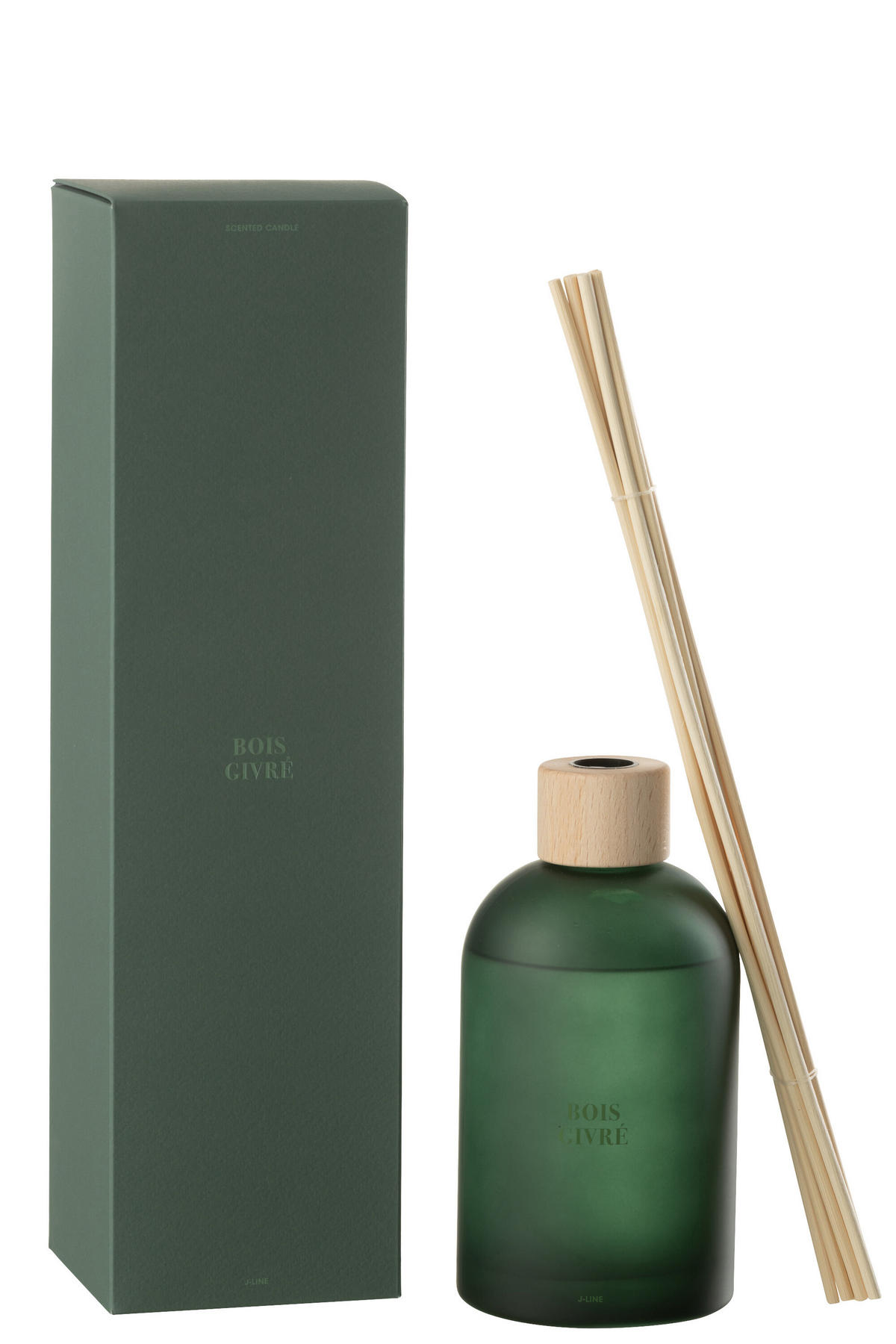 DUFTSPENDER HAUSPARFUM ACCORDS ESSENTIELS - Grün - 550 ml - Grün, Paraffin (9.5/35.5/9.5cm) - J-Line