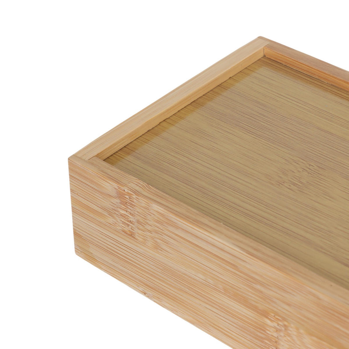 5TLG.SCHUBLADENEINSATZ-SET - Hellbraun, Holz/Holzwerkstoff (27/5/12.5cm) - Relaxdays