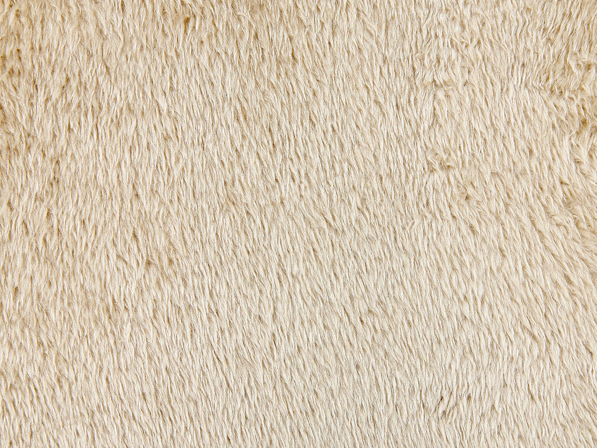 DEKOKISSEN Beige 45/45 cm Pilea - Beige, Textil (45/45cm) - Beliani
