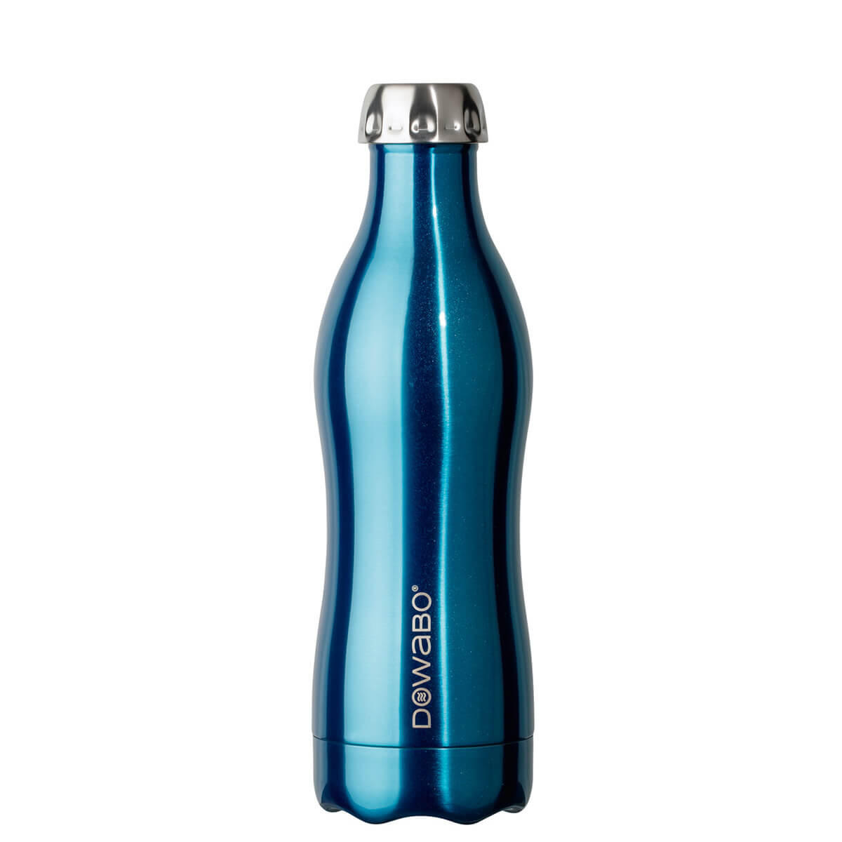 ISOLIERFLASCHE Dowabo - Blau, Metall (0.5L) - Dowabo