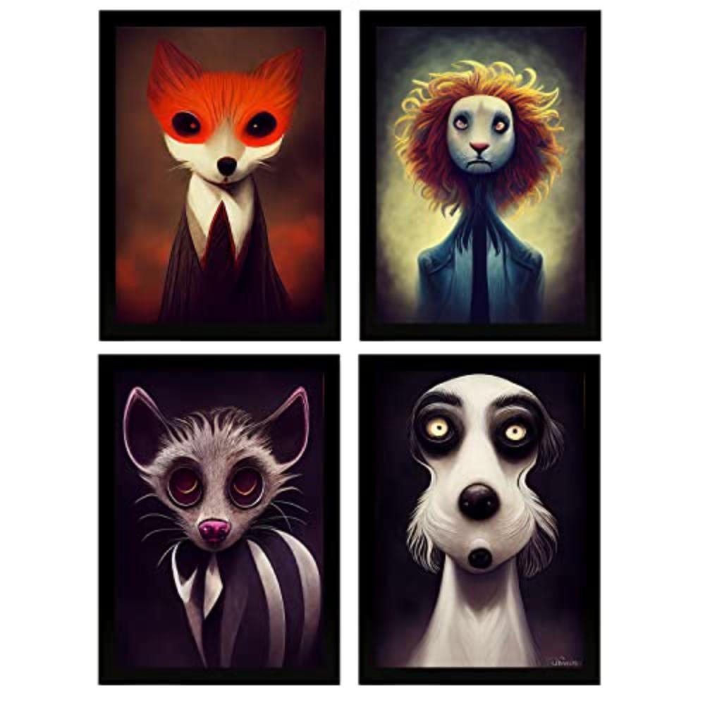Nacnic Poster Schwarz 29.7x3 cm
