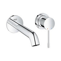 WASCHTISCHARMATUREN Silber 18.3/11/6.5 cm 19408001 - Silberfarben, Metall (11/6.5/18.3cm) - Grohe