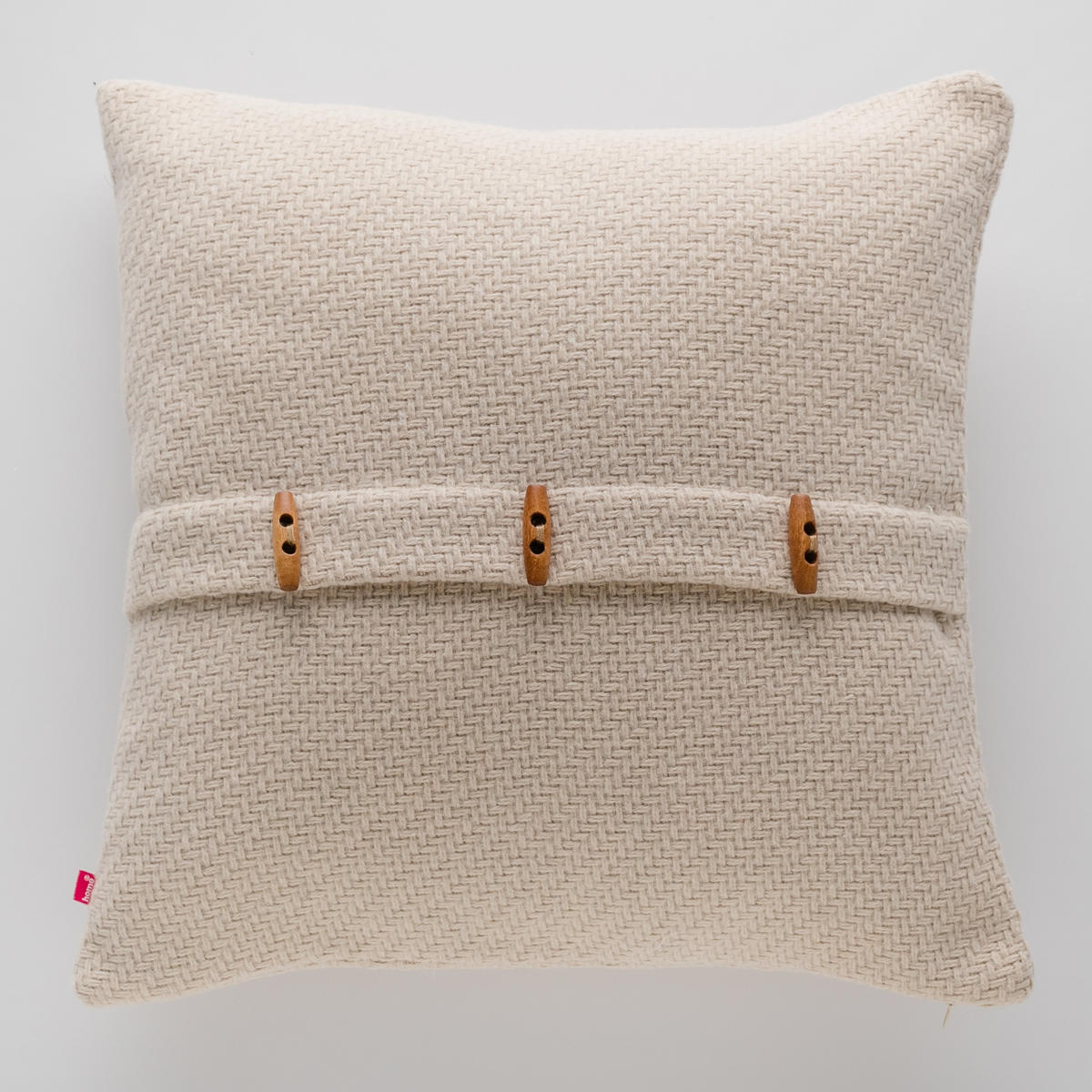 KISSENBEZUG Caminar - Beige, Textil (45/45cm) - home&you