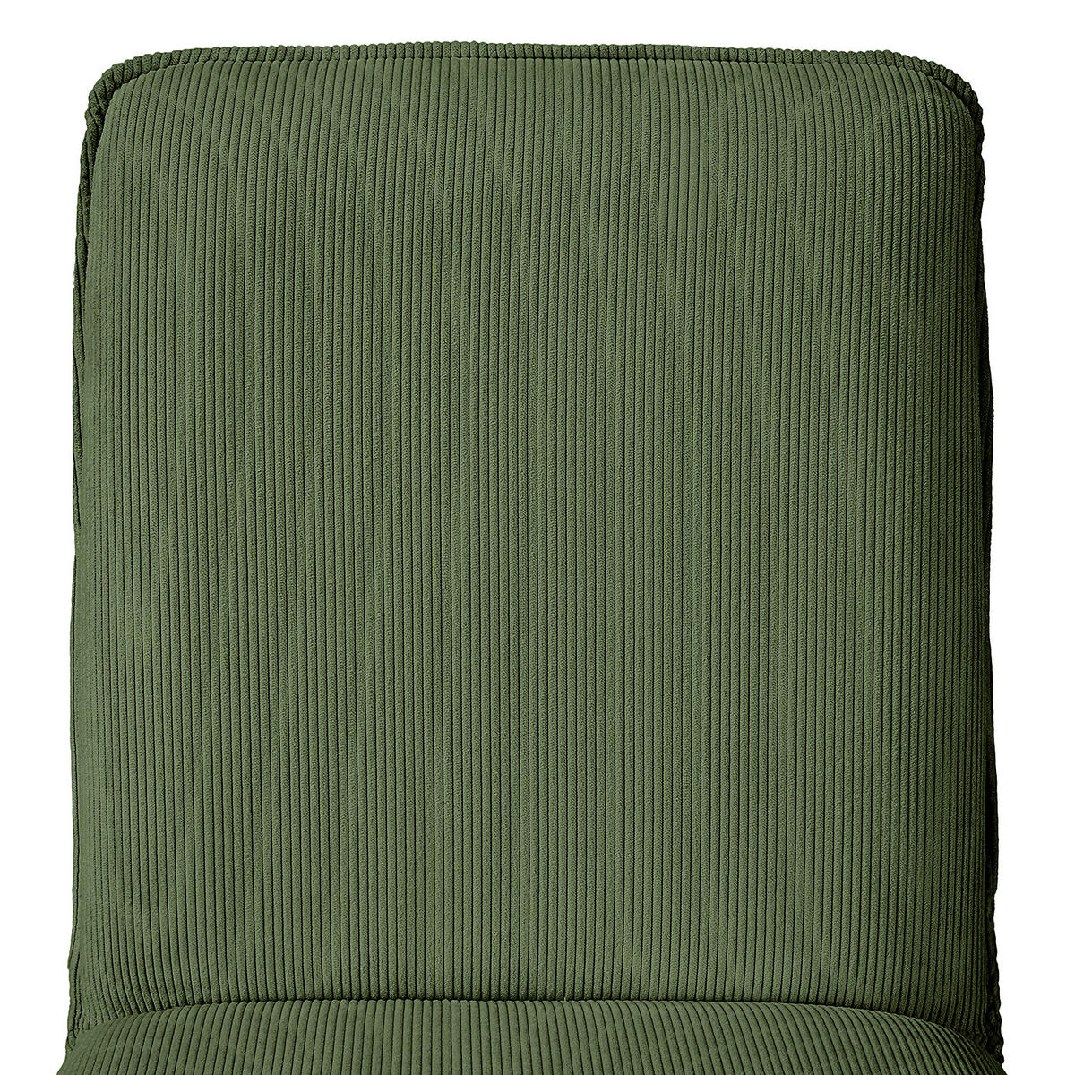 ESSZIMMERSTUHL - 2er-Set - Metall / Textil - Olivgrün, Textil/Metall (50/88/62cm) - home24
