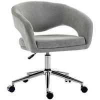 BÜROSTUHL Grau 61.5/56.0/84.0 cm - Grau, Textil (56/84/61.5cm)