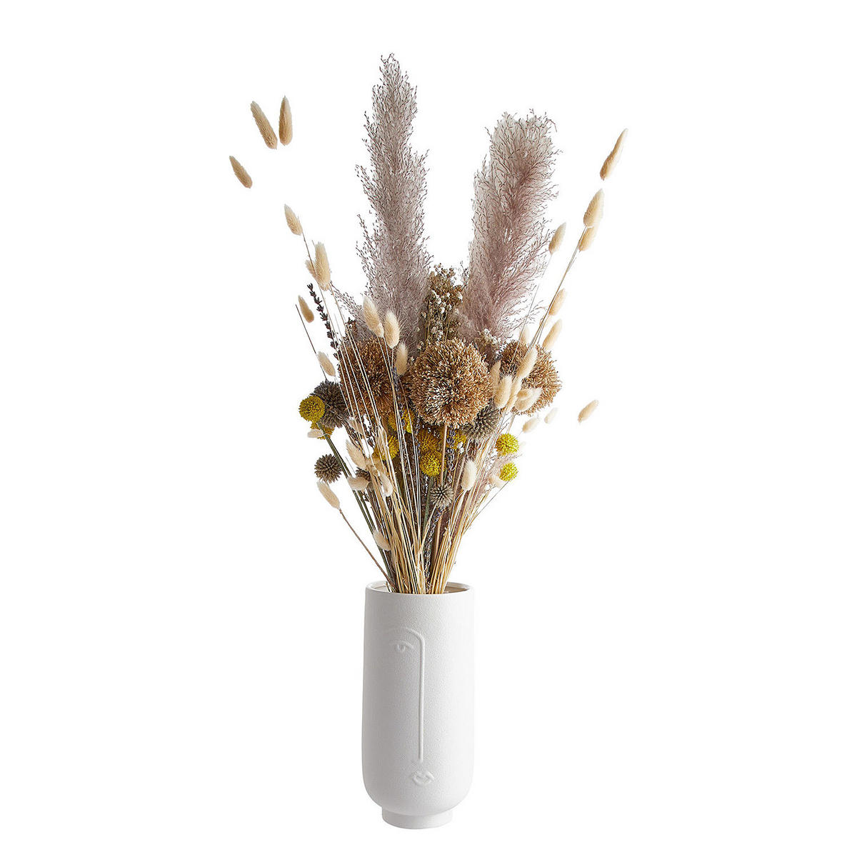 VASE Line Art - Weiß, Keramik (29cm) - Butlers