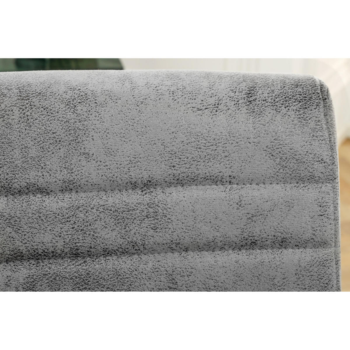 STUHL LOFT Microfaser Grau - Grau, Textil (54/91/55cm) - riess-ambiente