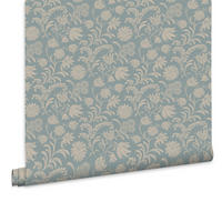 VLIESTAPETE Hemingway - Blau, Papier/Kunststoff (52/1000cm) - LAURA ASHLEY