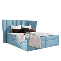 BOXBETT Spark - Hellblau, Holz (200/200cm) - MIRJAN24