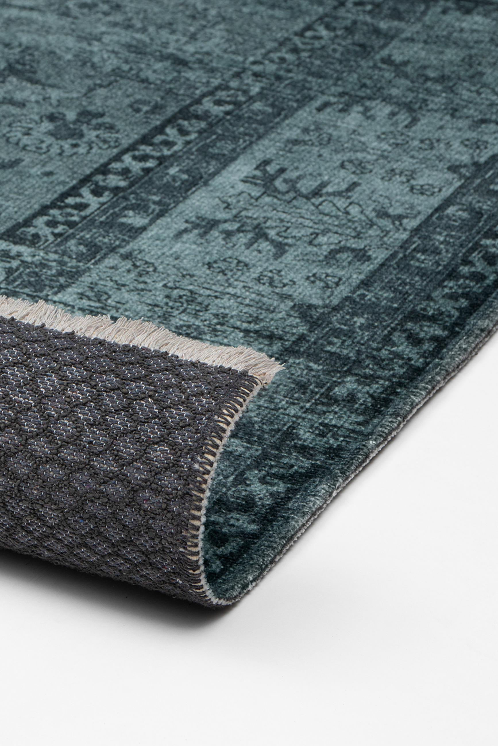 VINTAGE-TEPPICH Grün 230x320 cm - Grün, Textil (230/320cm) - Tesso Living