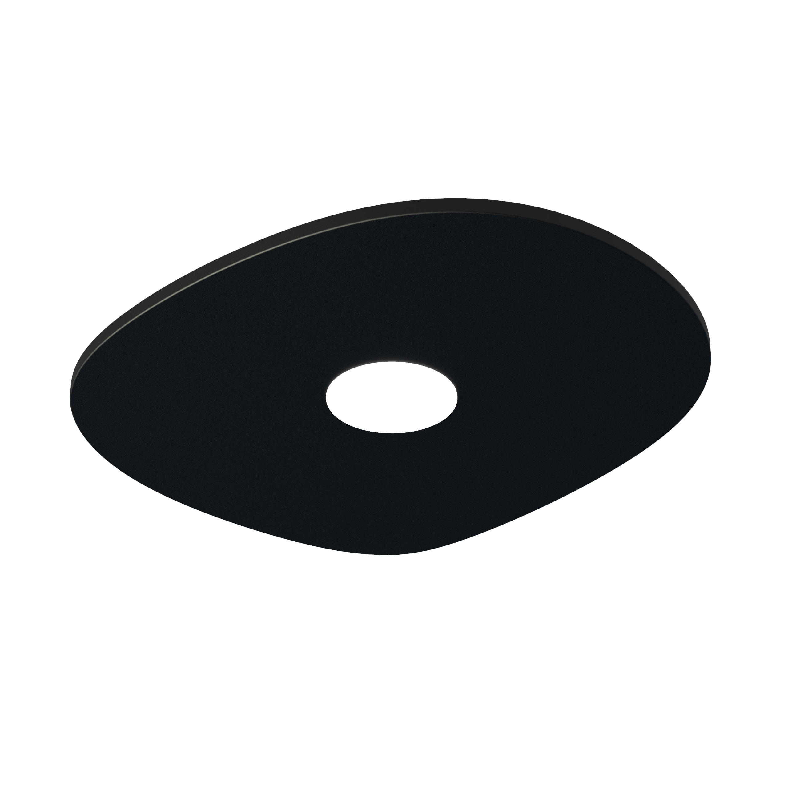 DECKENLEUCHTE - Schwarz, Metall (20/23/4cm) - Lumicom