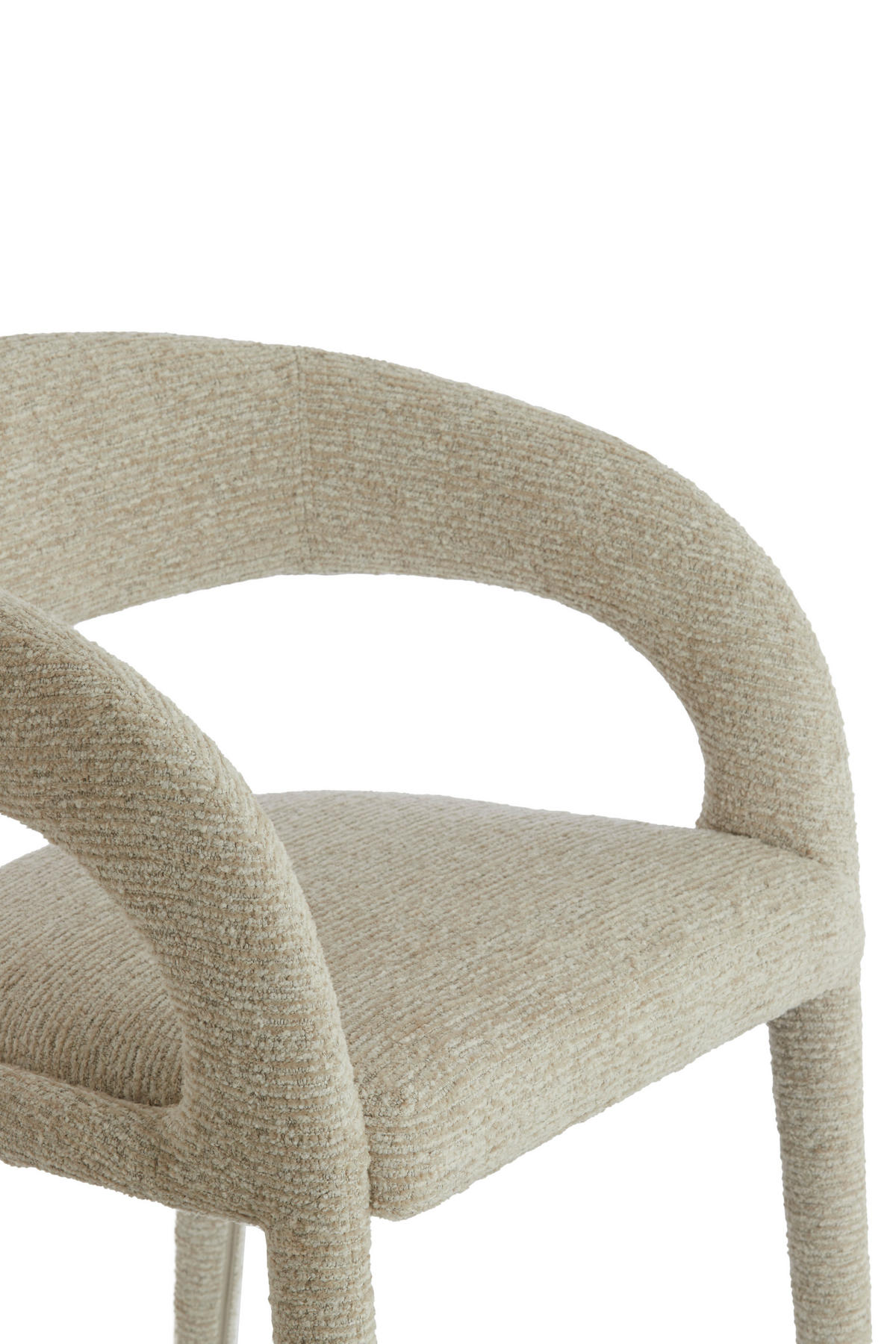 ESSZIMMERSTUHL Kyran Braun 58/57/78 cm - Braun, Textil (57/78/58cm) - Light & Living