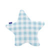 KISSEN vichy 50x50 cm blau - Blau, Textil (50/50cm) - Happy Friday