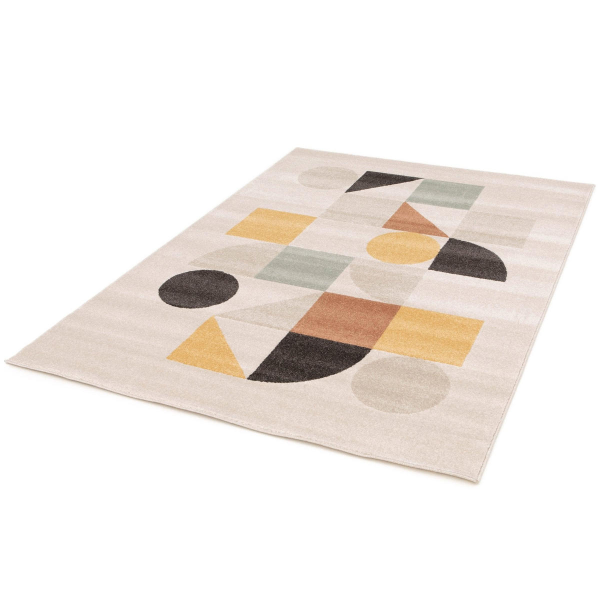 TEPPICH flexibel weich pflegeleicht mehrfarbig - Multicolor, Textil (120/170cm) - AFK Living