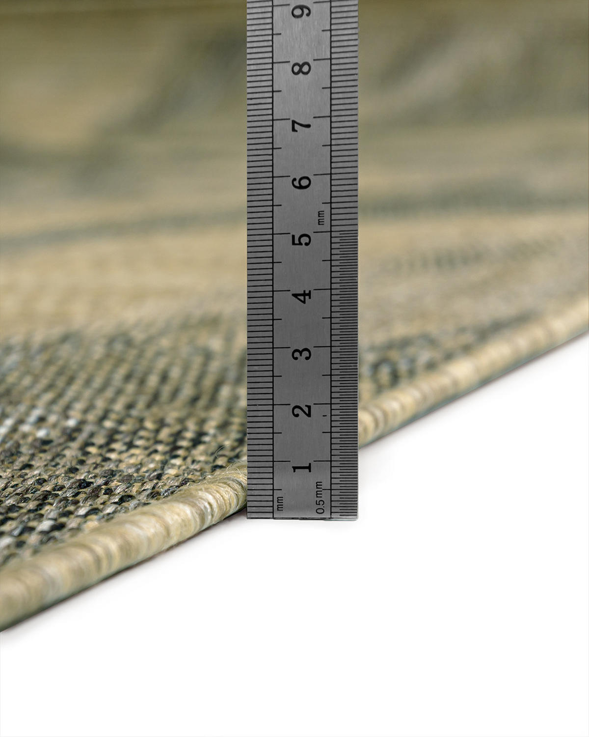 MATTA Inomhus/Utomhus Pinto Loma Mazovia 120x170cm Beige Brun Abstrakt Kort Lugg - Beige, Textil (120/170cm) - Mazovia