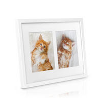 BILDERRAHMEN Galeria 9x13cm Weiß - Weiß, Holzwerkstoff (19/2/25cm) - BoMoe