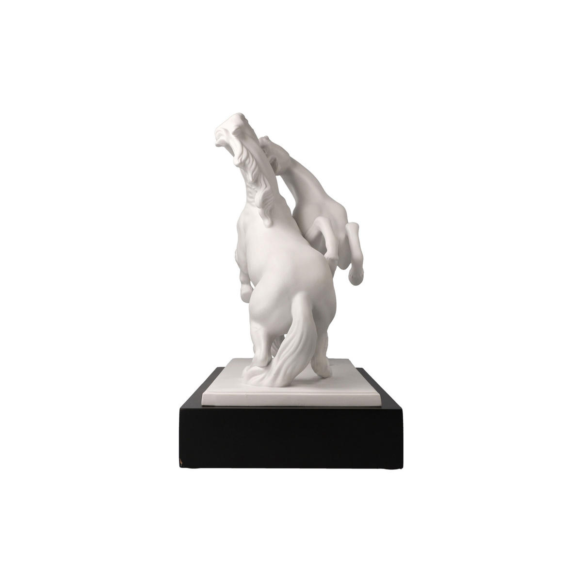 DEKOFIGUR PFERDE ARTISTE ER ALEGRIA Studio 8 Chevaux weiß 32 cm - Weiß, Keramik (16.5/29/32cm) - Goebel
