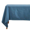 TISCHDECKE blau 137/137 cm, 100% Baumwolle - Blau, Textil (137/137cm) - Homescapes
