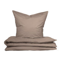 BETTWÄSCHESET Soho - Renforcé - 2-teilig - 135x200 cm - Taupe - Taupe, Textil (135/200cm) - Uncover by Schiesser