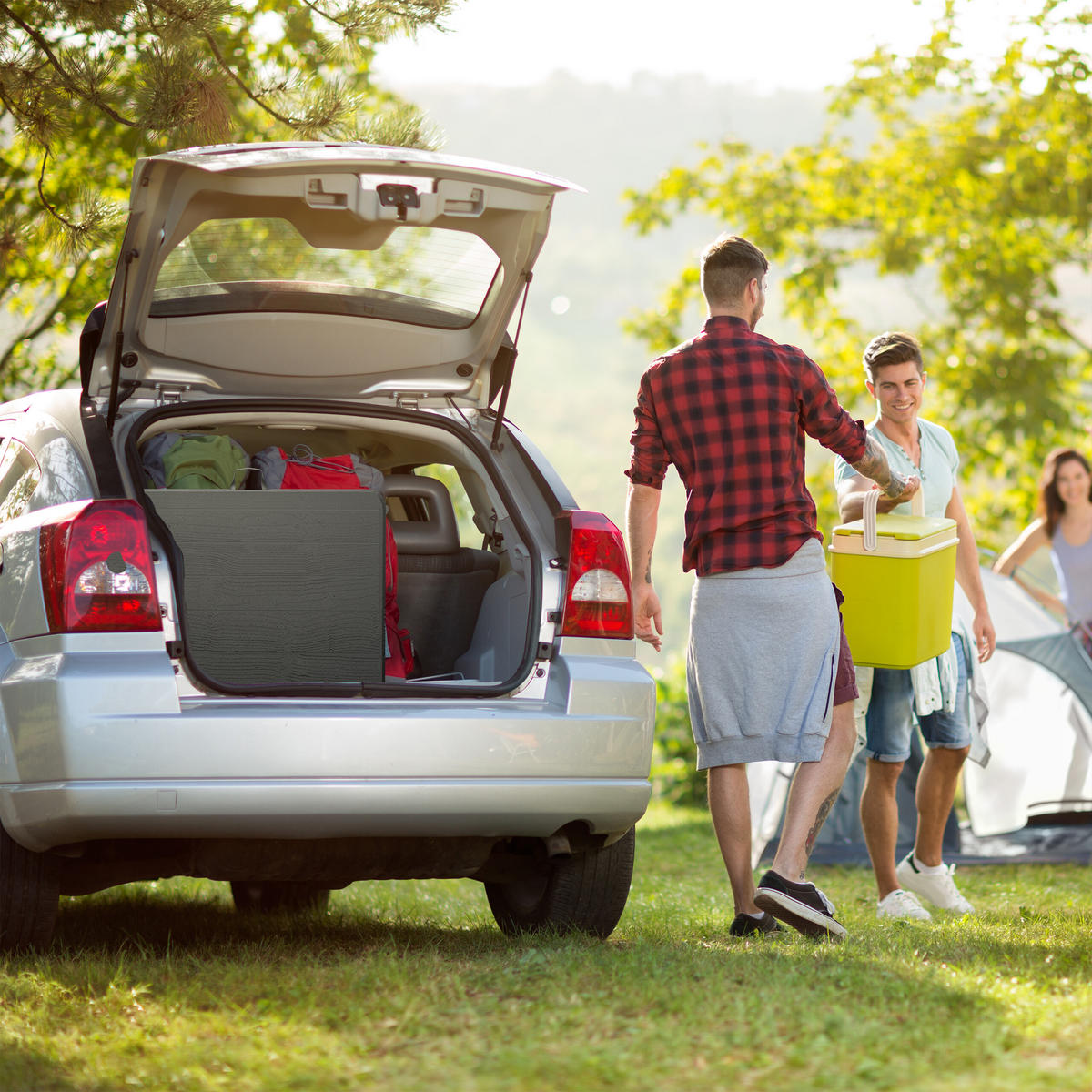 GARTENTISCH - Braun, Metall (60/120/74cm) - Relaxdays