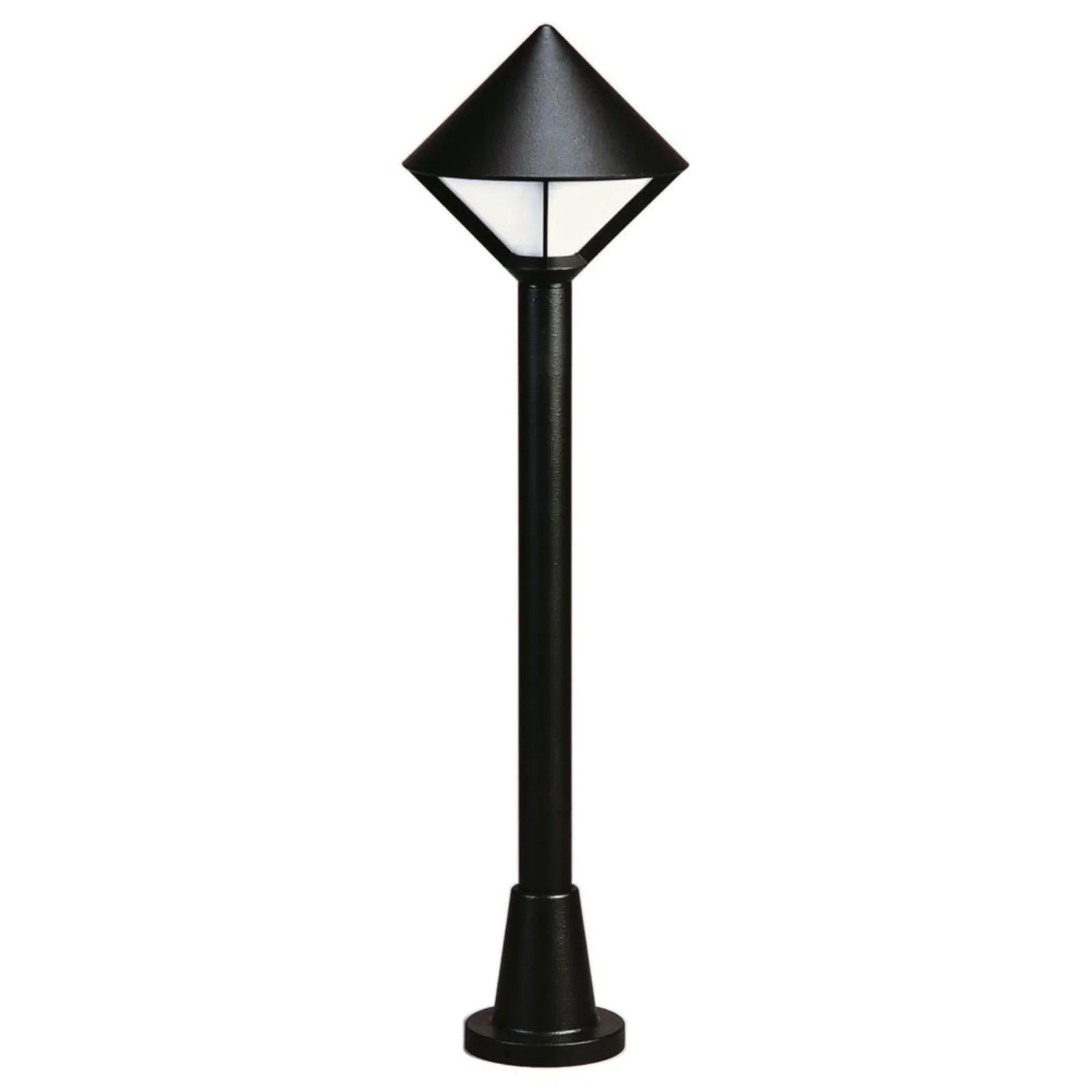 WEGELEUCHTE Schwarz - Schwarz, Metall (13/95/13cm) - click-licht