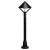 WEGELEUCHTE Schwarz - Schwarz, Metall (13/13/95cm) - click-licht