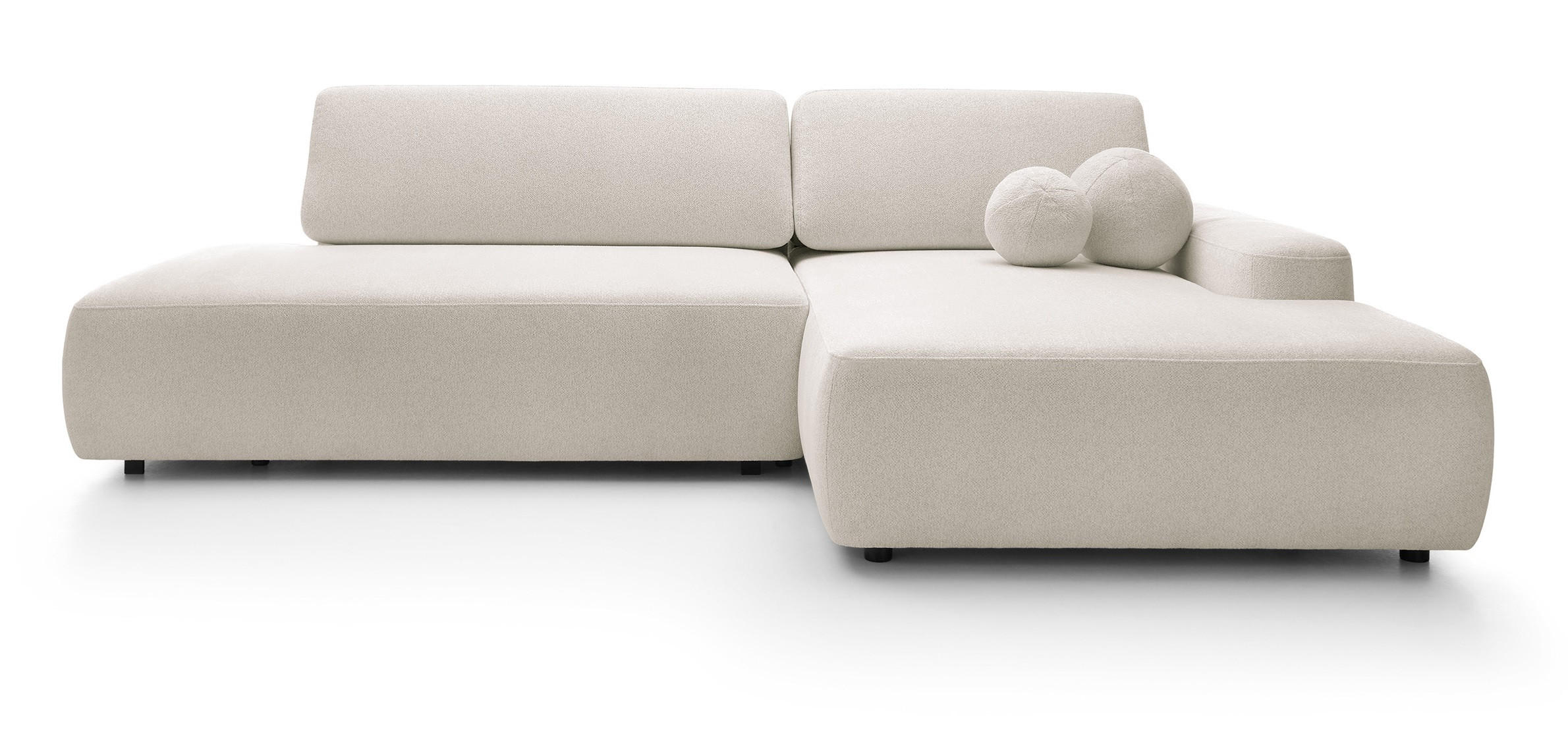 Emporius Ecksofa Beige 276x164 cm
