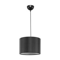 HÄNGELAMPE Willenhall - Schwarz, Textil (22/22/60cm) - lux.pro