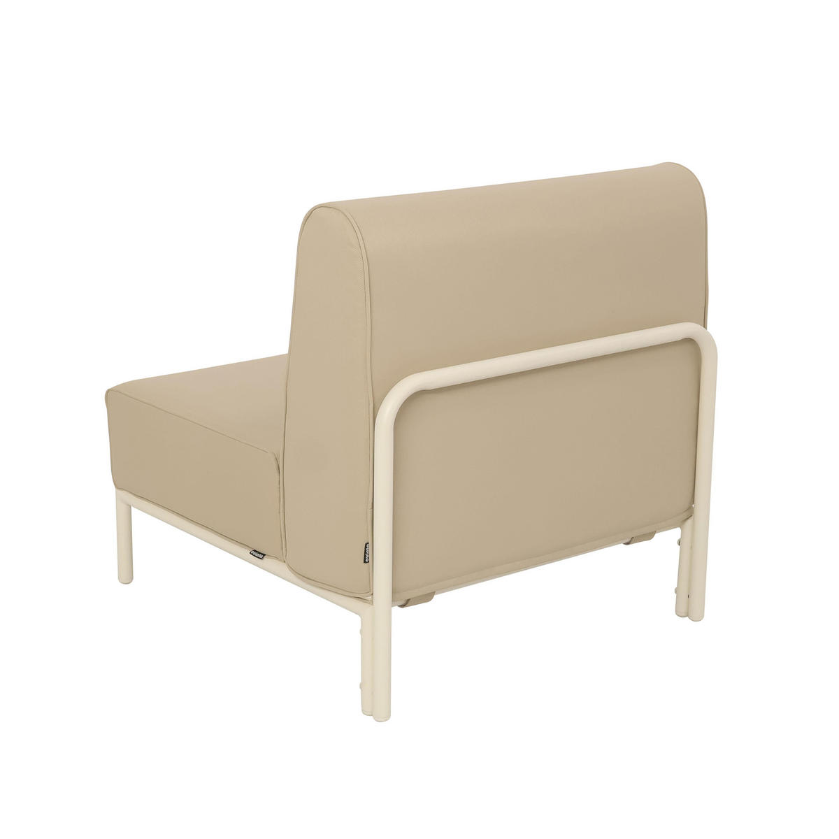 SESSEL, Beige - Beige, Textil (80/78/72cm) - Oviala