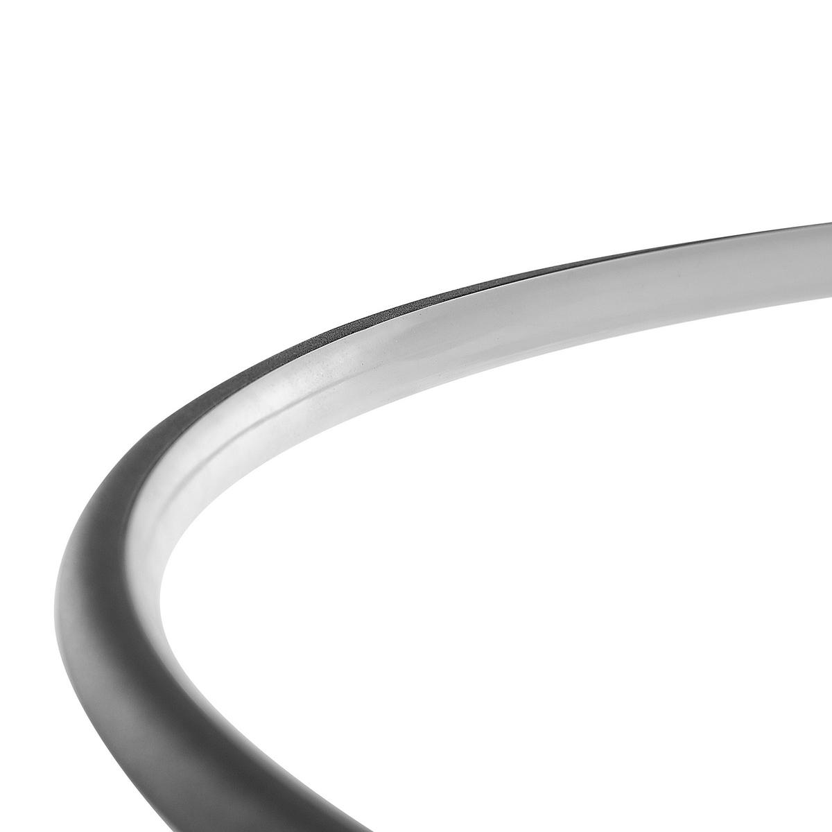 HÄNGELEUCHTE Mayu 60/60/160 cm - Schwarz, Metall (60/60/160cm) - Beliani