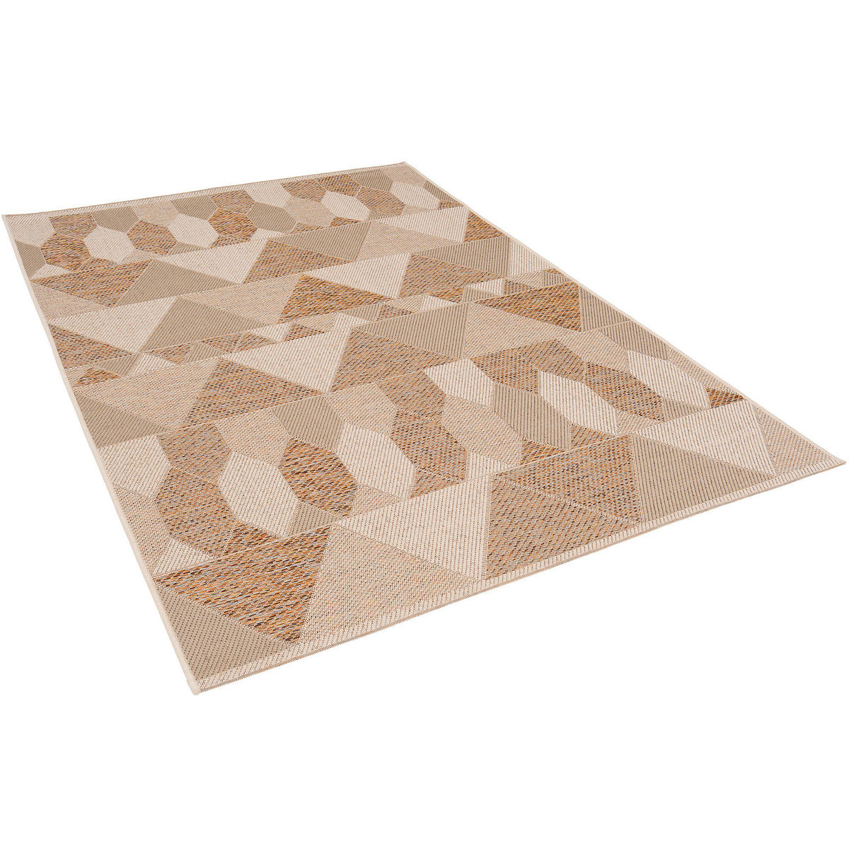 PANAMA IN- UND OUTDOOR TEPPICH - Taupe, Textil (160/235cm) - Pergamon