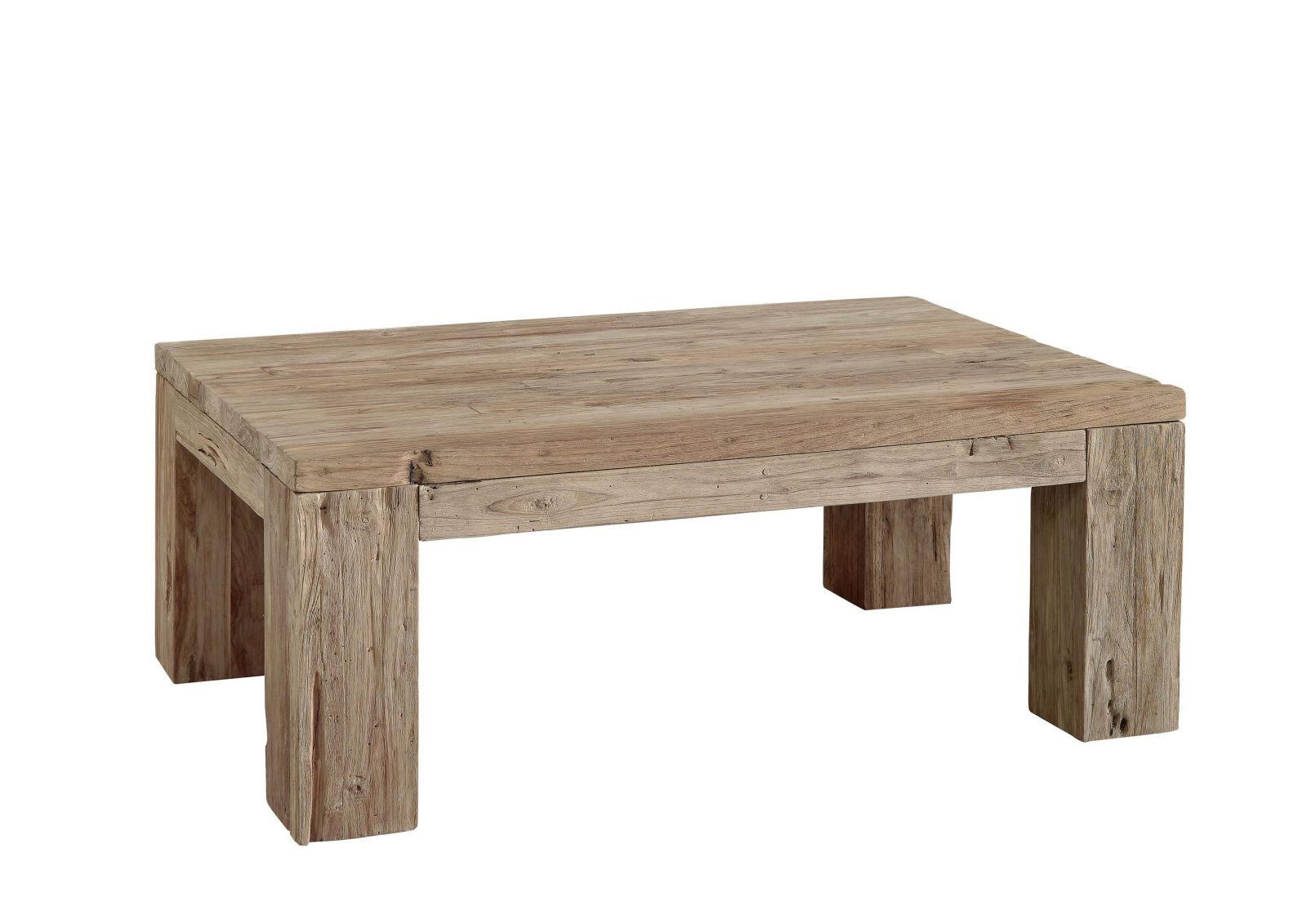 Massivmoebel24 Couchtisch Natur 80x45x120 cm