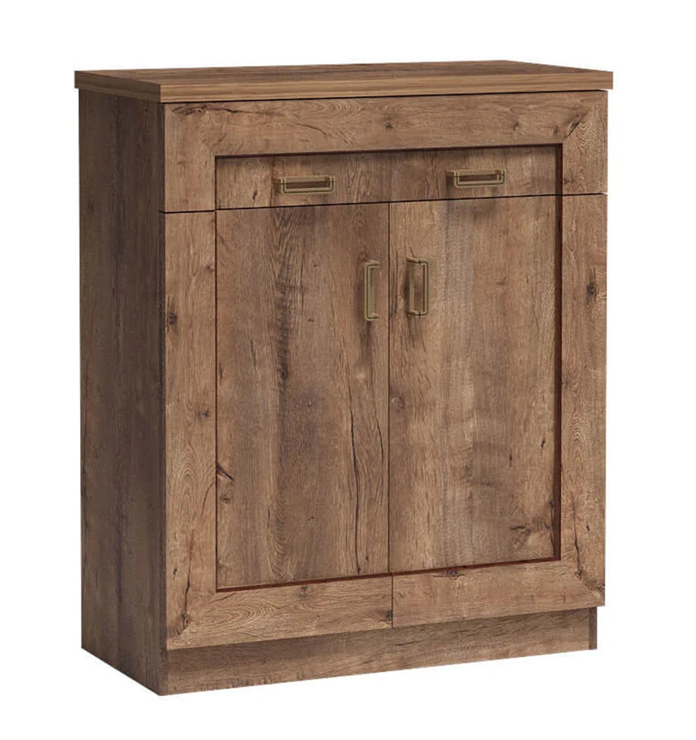 KOMMODE TADEUSZ T-2 - Dunkelbraun, Holzwerkstoff (90/110/44cm) - Meblini